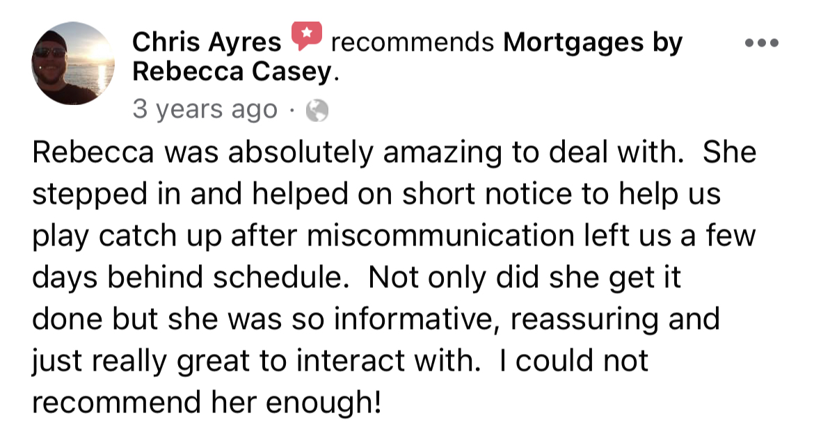 Chris Ayres recommends Mortgages by Rebecca Casey